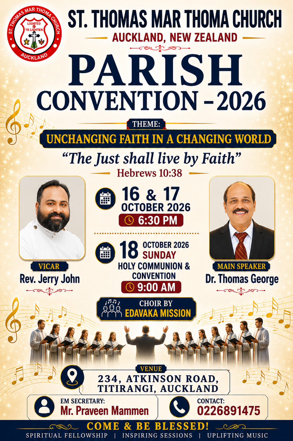 Parish Convention 2026: Unchanging Faith in a Changing World
