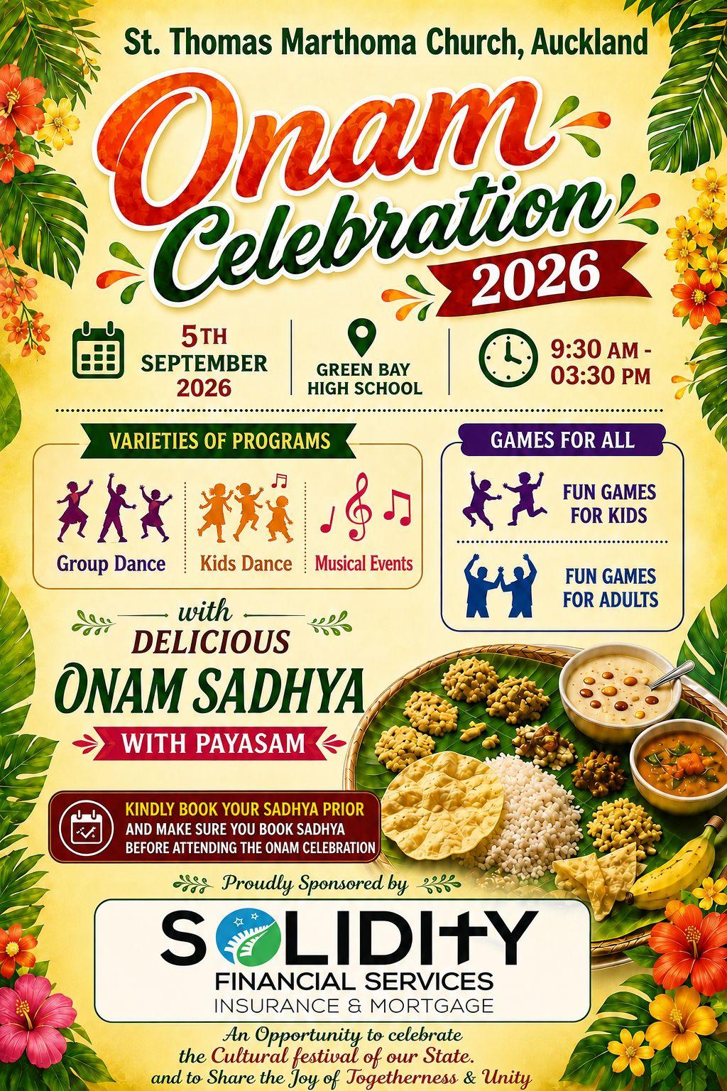 Onam Celebration 2026